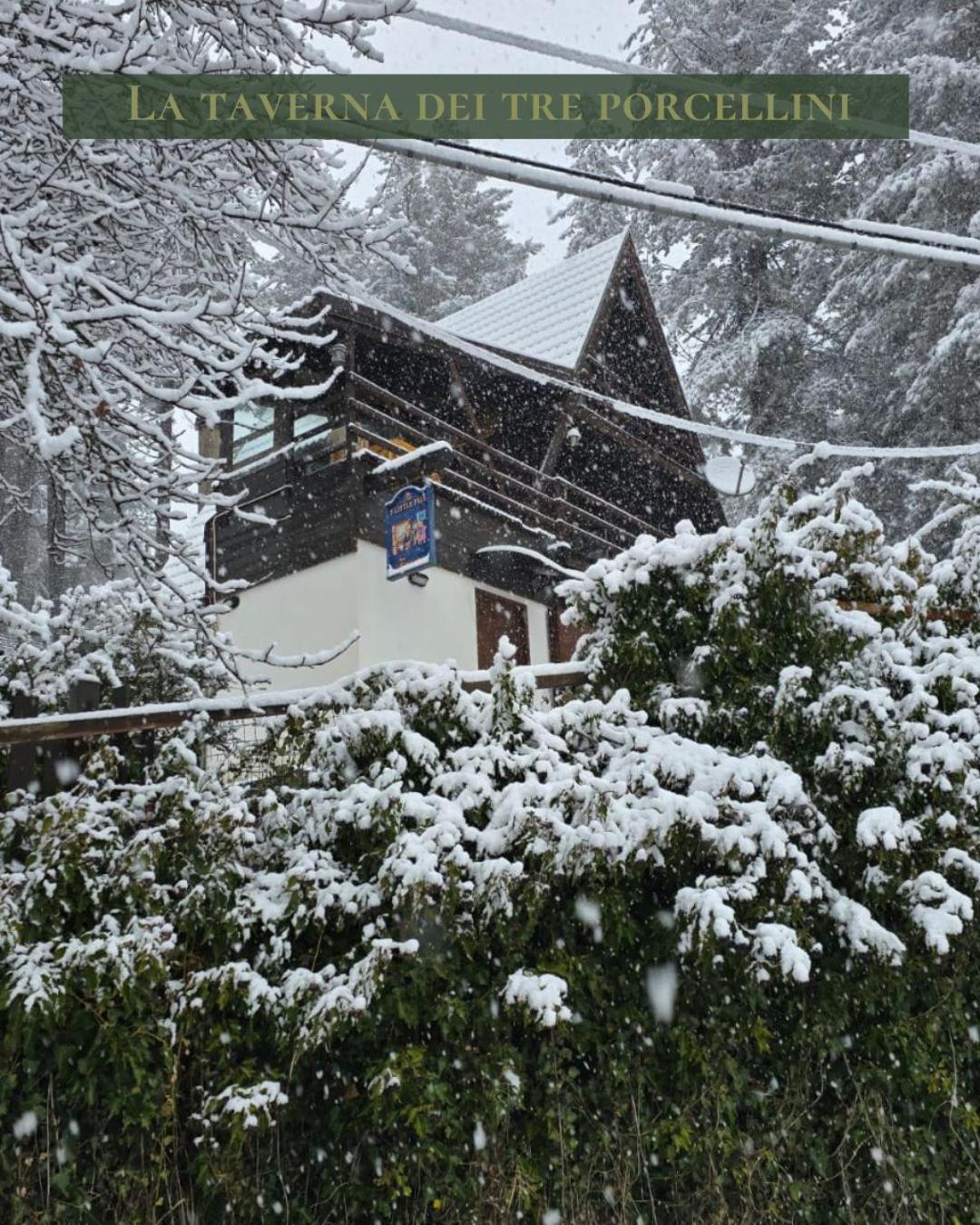 Chalet Natura La Taverna Dei 3 Porcellini Cavaliere  Dış mekan fotoğraf